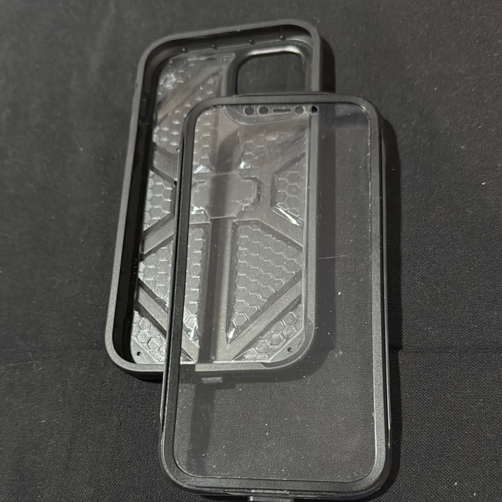 Black Rugged iPhone Case